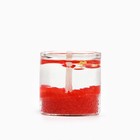 Новогодняя свеча гелевая Зима это «Новый год: Волшебной зимы», 2,5 х 2,5 х 2,5 см (комплект 2 шт) - фото 25483635