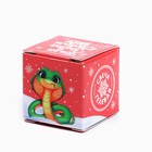 Новогодняя свеча гелевая Зима это «Новый год: Тепла и уюта», 2,5 х 2,5 х 2,5 см (комплект 2 шт) - фото 25483644