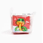 Новогодняя свеча гелевая Зима это «Новый год: Тепла и уюта», 2,5 х 2,5 х 2,5 см (комплект 2 шт) - фото 25568521