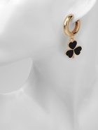 Серьги со съёмным элементом «Трансформер» клевер-сердце, цвет чёрный в золоте - Фото 12