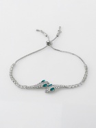 Браслет со стразами «Змея», цвет зелёный в серебре  (артикул 10484404)  большой выбор товаров оптом и в розницу по низким ценам с доставкой