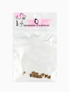 Бусина-разделитель родир. «Сердечко», 6×6мм, d(вн.)=2мм, цвет золото - фото 809280026