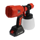 Краскопульт аккумуляторный ТУНДРА, 21 В, 800 мл, 1.5 Ач, 650 мл/мин, сопло 1.8/2.5 мм - Фото 7