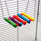 Качели-лесенка для птиц, длина цепи 36 см - Фото 5