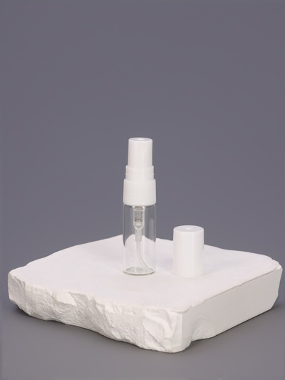 Флакон для парфюма, с распылителем, 3 мл, фасовка – 5 шт., белый