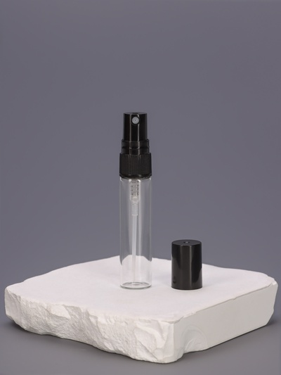 Флакон для парфюма, с распылителем, 5 мл, фасовка – 5 шт., чёрный