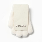 Перчатки для девочки MINAKU, цвет белый, 12см 10525841
