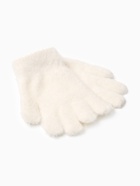 Перчатки для девочки MINAKU, белые, 14 см - фото 119355793