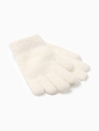 Перчатки для девочки MINAKU, белые, 14 см - фото 119355794