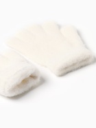 Перчатки для девочки MINAKU, белые, 14 см - фото 119355795