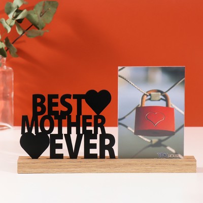 Фоторамка для фото 10×15 см «Лучшая мама», 4×27×16.3 см