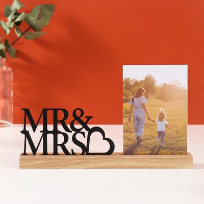 Фоторамка для фото 10×15 см «Мисс и Мистер», 4×27×16.3 см