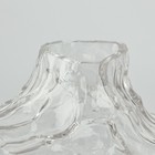 Ваза для цветов «Диаманд» из прозрачного стекла 23×26×26 см 10547476 - фото 14321607