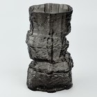 Ваза для цветов «Маунтин блэк» из черного стекла 25×15,5×15,5 см - Фото 2
