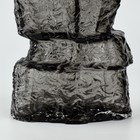 Ваза для цветов «Маунтин блэк» из черного стекла 25×15,5×15,5 см - Фото 4