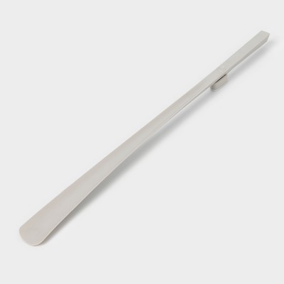 Ложка для обуви с магнитным держателем, 61.5×4.1×2 см, белая