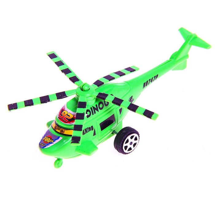 Вертолёт инерционный «Глазастик», цвета МИКС - фото 1883234567