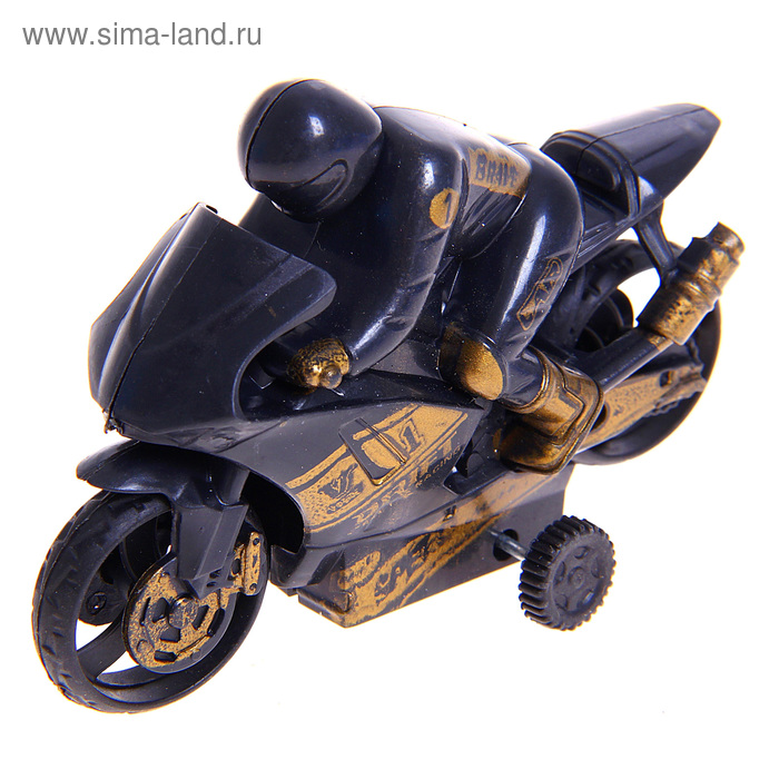 Мотоцикл инерционный "Байк", цвета МИКС - Фото 1