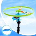 Вертушка для детей «Вертолёт. Разведчик», с запуском, цвета МИКС - Фото 10