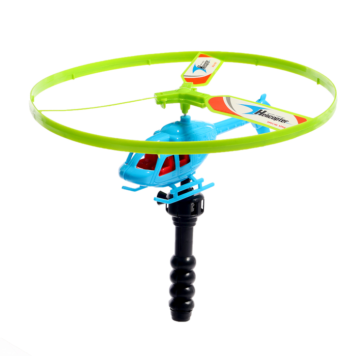 Вертушка для детей «Вертолёт. Разведчик», с запуском, цвета МИКС - фото 1897992737