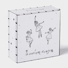 Салатник новогодний Доляна «Волшебная сказка», 580 мл, 15.5×6 см, фарфор, белый - Фото 5