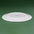 Тарелка новогодняя Доляна «Приближение чуда», d=25.5 см, фарфор, белая - Фото 3