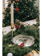 Блюдо для запекания новогоднее Доляна «Приближение чуда», 28.8×25×4.3 см, белое - фото 59383744