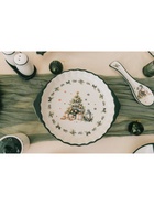 Блюдо для запекания новогоднее Доляна «Приближение чуда», 28.8×25×4.3 см, белое - фото 59383745