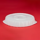 Форма для запекания новогодняя Доляна «Волшебное дерево», доломит, 1.3 л, 28.8×25×4.3 см, белая, красная - Фото 3