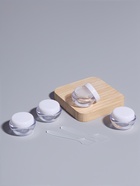 Баночки для хранения, с лопатками, 10 мл, набор - 6 шт., прозрачный/белый - Фото 2