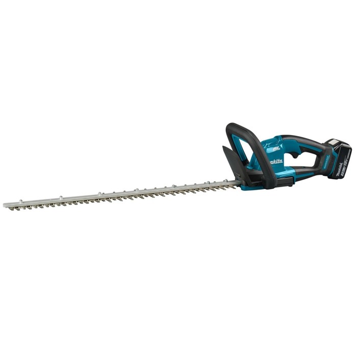 Кусторез аккумуляторный Makita DUH606RF, 18 В, 3 Ач, нож 60 см, 4000 рез/мин, рез 20 мм - Фото 1