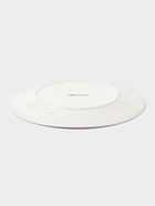 Тарелка новогодняя Доляна «Московский мишка», d=25.5 см, фарфор, белая - Фото 3