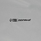 Блинница новогодняя Доляна «Волшебная сказка», d=23 см, керамика, цвет белый - Фото 5