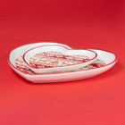 Тарелки новогодние Доляна «Финский лес», набор 2 шт., керамика, белые - Фото 4