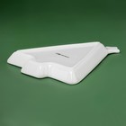 Тарелка новогодняя Доляна «Приближение чуда», 26×20×3 см, белая - Фото 4