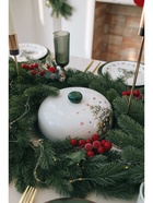 Блинница новогодняя Доляна «Приближение чуда», d=23 см, доломит, белая - Фото 7