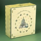 Блинница новогодняя Доляна «Приближение чуда», d=23 см, доломит, белая - Фото 6