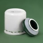 Сахарница новогодняя Доляна «Приближение чуда», 150 мл, керамика, белая - Фото 4