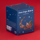 Сахарница новогодняя Доляна «Сани Деда Мороза», 150 мл, доломит, белая - Фото 5