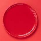 Блинница новогодняя Доляна «Сани Деда Мороза», d=23 см, доломит, белая - Фото 4