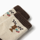 Носки детские из монгольской шерсти «Олень», размер 16-18 10612593