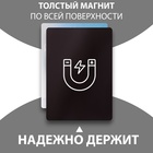 Магнит с блоком для записей "А голову ты дома не забыл?" 9,2х11,9 см 10327576 - фото 13840622