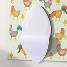 Магнит на холодильник с блоком для записей «Курица или яйцо?», 12.5×12.5 см - Фото 6