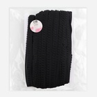 Резинка ажурная бельевая, 14 мм, 100±1 м, чёрная - Фото 3