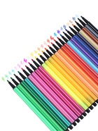 Фломастеры 24 цветов, в тубусе, Полоски, синяя Обезьяна 10517913