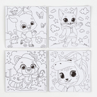 Набор для декорирования магнитов «Веселые зверята» - Фото 6