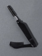 Щеточка для бровей и ресниц, 10 см, 2 в 1, чёрная - Фото 4