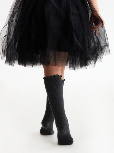 Носки детские MINAKU, темно-серые, one size