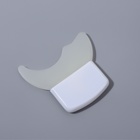 Трафарет для макияжа, силиконовый, 5.7×5.5×0.5 см, белый - Фото 3