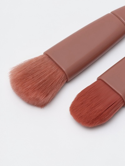 Набор кистей для макияжа PASTEL BLUSH, 5 шт., персиковый
